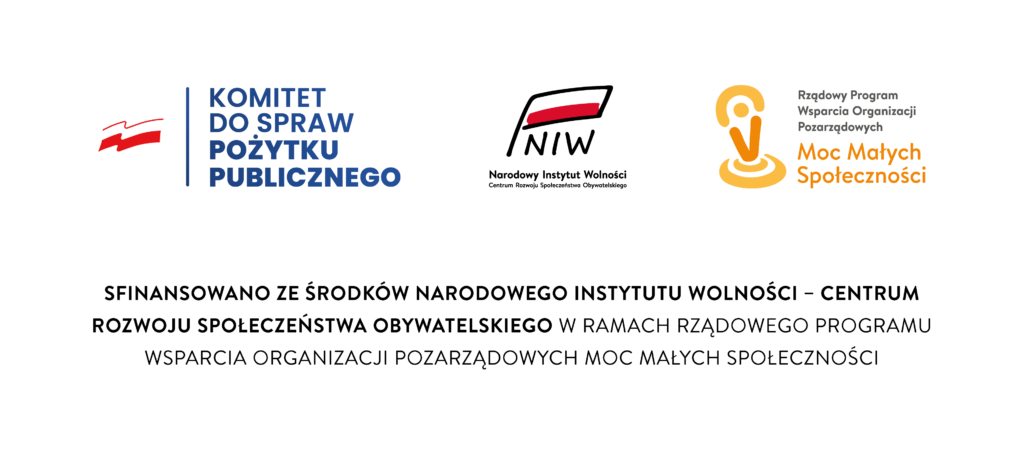 Logotyp Rządowego Programy Moc Małych SPołeczności